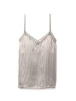 サテンレースカップインキャミソール/CRM