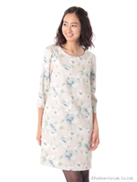 JQ花柄ワンピース/ピンク