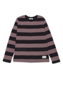STRIPE L/S STENCIL/レッド