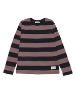 STRIPE L/S STENCIL/レッド
