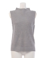 プチハイネックベスト/グレー