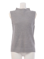 プチハイネックベスト/グレー