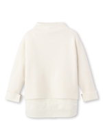 モックネックプルオーバー+シャツヘムタンクトップ/ネイビー(093)