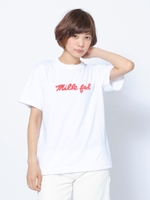 S/S BASIC TEE ICING/BLACK