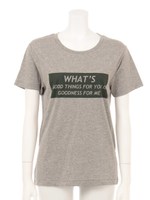 【Casual】WHAT'S プリントTee/グレー