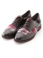 【vanitybeauty】ウィングチップオックスフォードシューズ/レッドコンビ