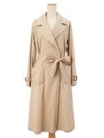 テンセルコンロングコート/ピンク