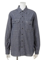 CHAMBREY L/S WORK SHIRT/INDIGO