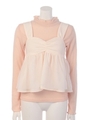 Frill Cami Set/Light Pink