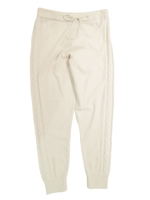 ＳＡＬＯＮ　ｂｙ　ＰＪ／カシミヤミックスサイドケーブルパンツ/アイボリー