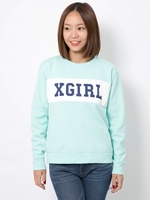 VARSITY L/S TOP/ライトグリーン