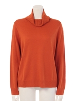 [大きいサイズ]ｃａｓｈｗｏｏｌタートル/オレンジ