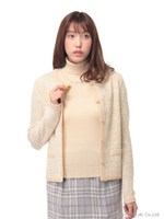 タートルニットアンサンブル/ベージュ