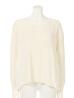 バックチュールプリーツKT/オフホワイト