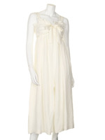 リボンガウチョオールインワン/WHT