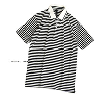 Davit MEURSAULT（ダビットモルソー）モダールコットンボーダーポロシャツ