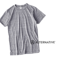 alternative apparel（オルタナティブアパレル）エコヘザークルーネックTシャツ