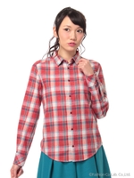 ネルチェックＳＨ/レッド系