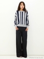 リバーシブルニットTOPS/GRY