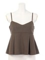 【ROSE BUD】TUCKED CAMISOLE BLOUSE/SAGE GRY