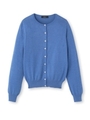 カラーニットカーディガン/ブルー(092)