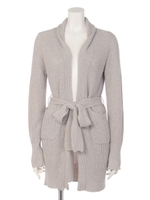 ショールニットガウン/アイボリー