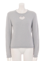 ハートセーター/グレー