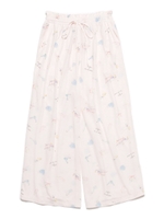 バスルーム柄パンツ/BLU