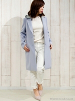 2WAYチェスターコート/ネイビー