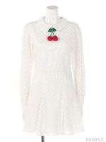 BABY CHERRY ONE=PIECE/PINK