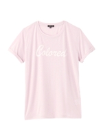 [L]スムースロゴTシャツ/ホワイト(001)