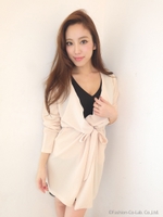 ウエストギャザーカットジャケット/BLK