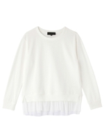 ハイゲージ裏毛プルオーバー/ネイビー系(093)