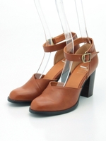 BFC セパレートパンプス85/OLIVE