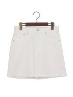 カットオフL40デニム/SK/オフホワイト