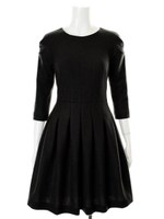 ウールラッセルショルダーギャザータックワンピース/カーキグリーン