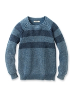 ダブルラインニット/ネイビー(193)