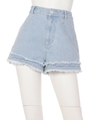 フリンジDENIM SPT/ブリーチ