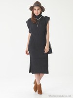 タートルミディニットOP/チャコール