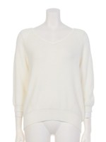 バックレースアッププルオーバー/オフホワイト