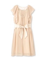 Dorry Doll 2wayシフォンドレープワンピース/ネイビー(093)