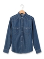 4.5OZデニムシャツ/ブルー(092)