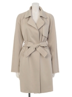 W FACE TRENCH COAT/ブラック