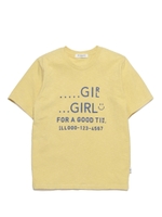 【GELATO PIQUE HOMME】プリントTシャツ/BLK