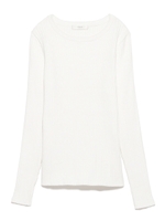 【emmi atelier】プレーンニットプルオーバー/NVY