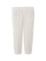 ストライプテーパードパンツ/ホワイト系(302)