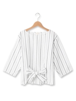 セットストライプシャツ/ホワイト(301)