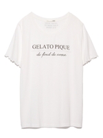 ロゴプリントTシャツ/BLK