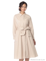 シャツワンピース/シロ