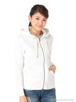 トンプキン裏毛パーカー/ホワイト(030)